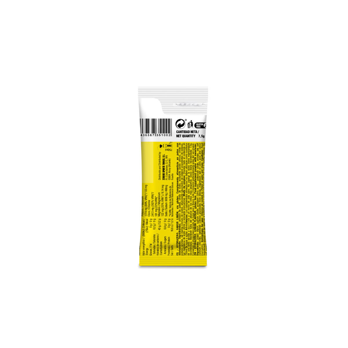 226ERS BOISSON HYDRAZERO CITRON 7,5G MONODOSE- (X20 SACHETS)