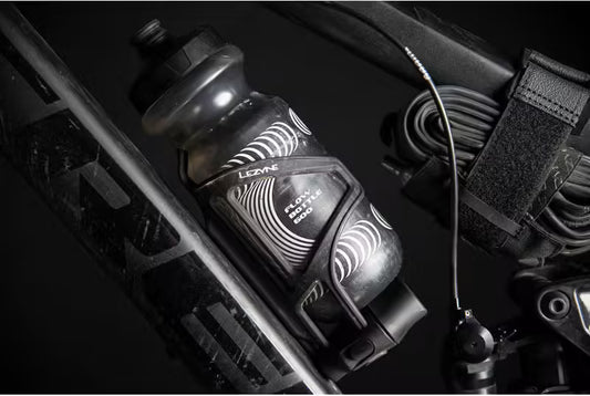 Porte-Bidon Multifonctions Lezyne Flow Storage Cage Loaded Noir
