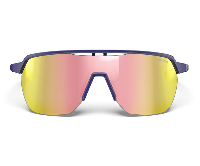 Lunettes vélo photochromiques Julbo Frequency Violet Foncé – REACTIV 1-3 Light Amplifier