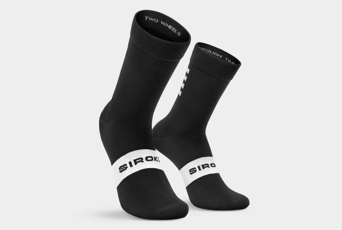 Chaussettes Siroko S1 Black Kapelmuur