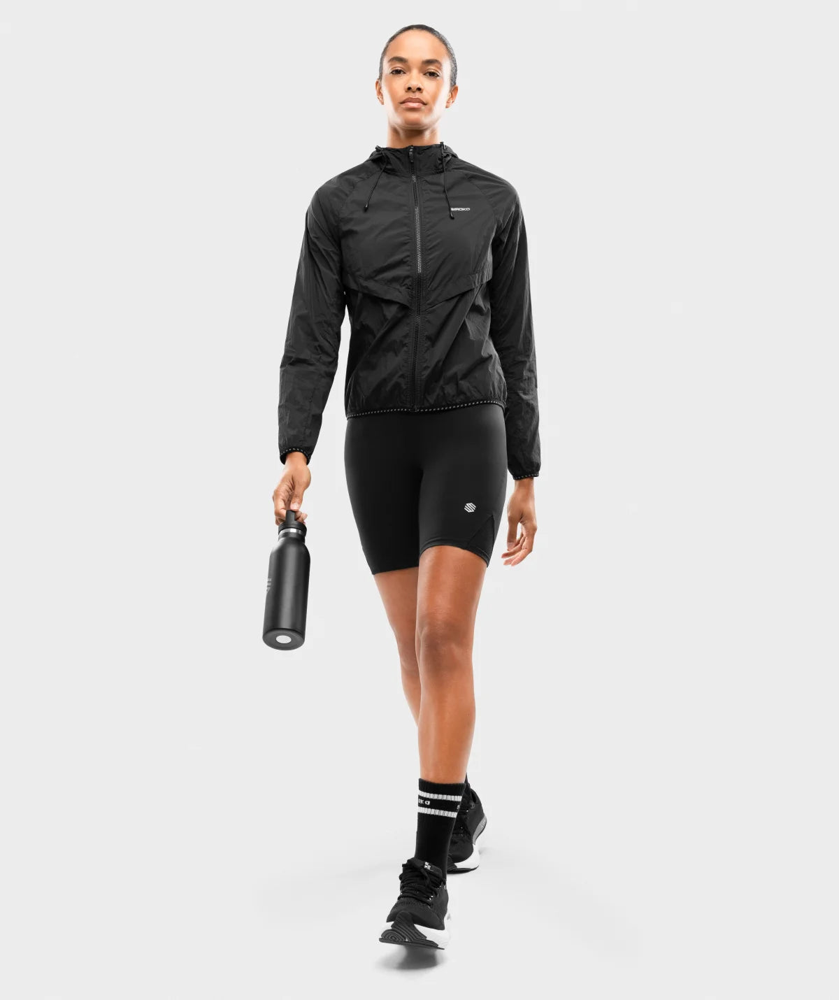 Veste coupe-vent running femme Alia Black