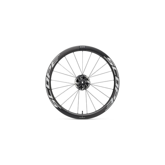 Paire de Roues SCOPE BLANC RACE 57 DISC à Pneus (Center Lock)