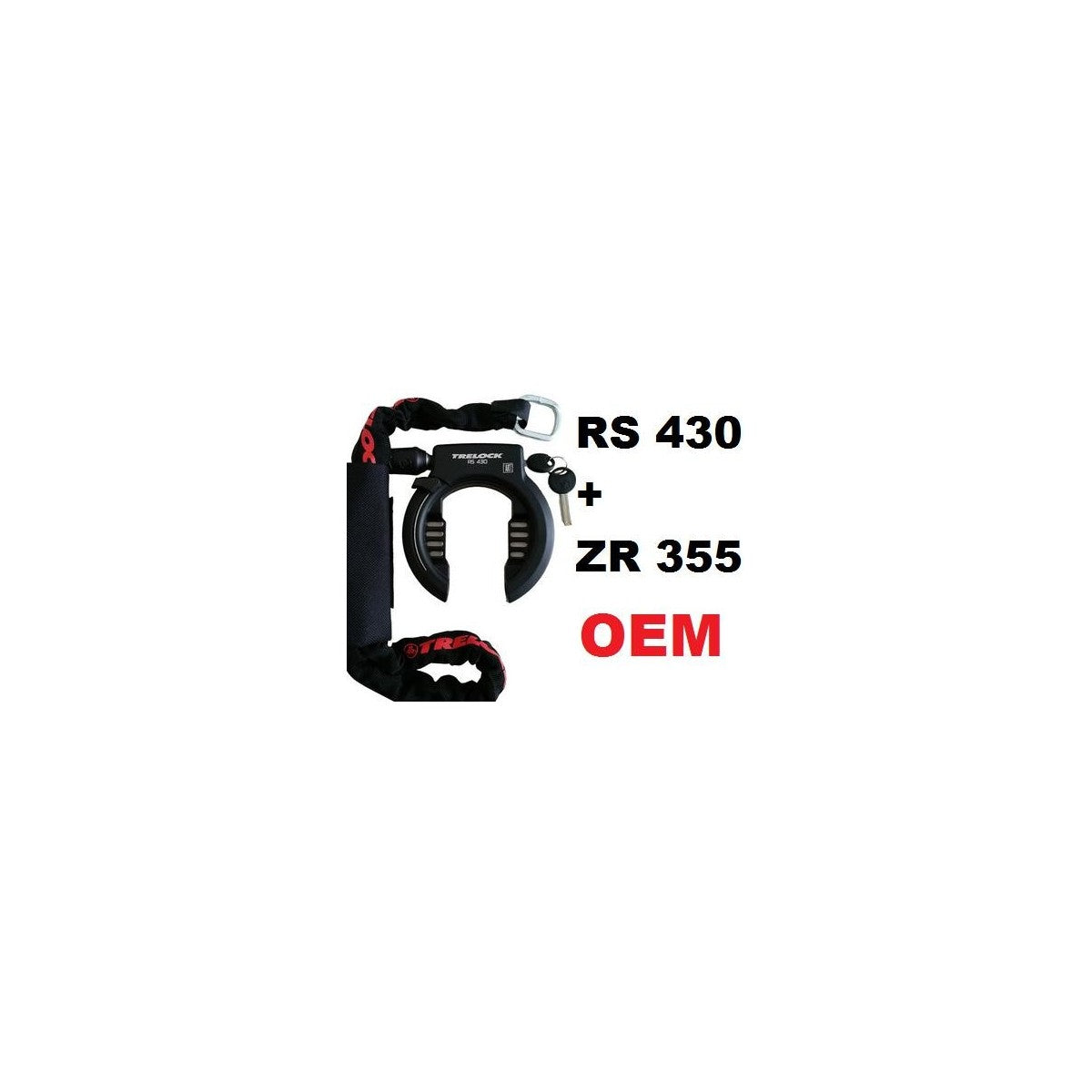 Antivol de cadre RS 430 + ZR355 oem TRELOCK