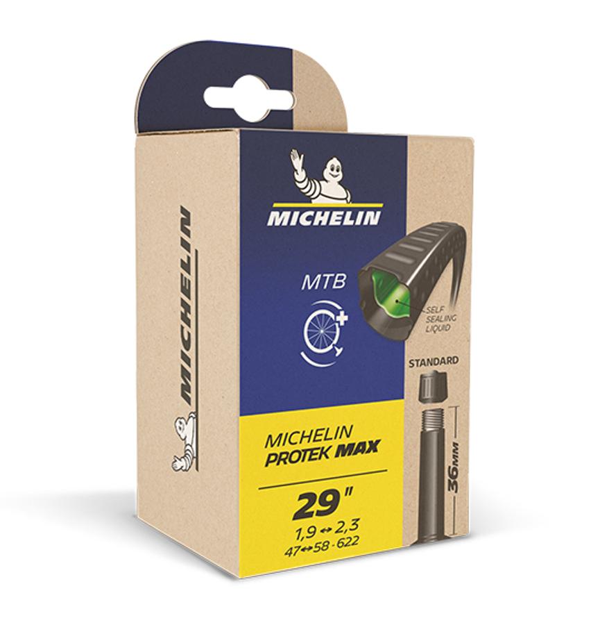 CHAMBRE AIR VTT 20X1.40 / 1.75 VS MICHELIN PROTEK MAX G4 AVEC LIQUIDE ANTI-CREVAISON