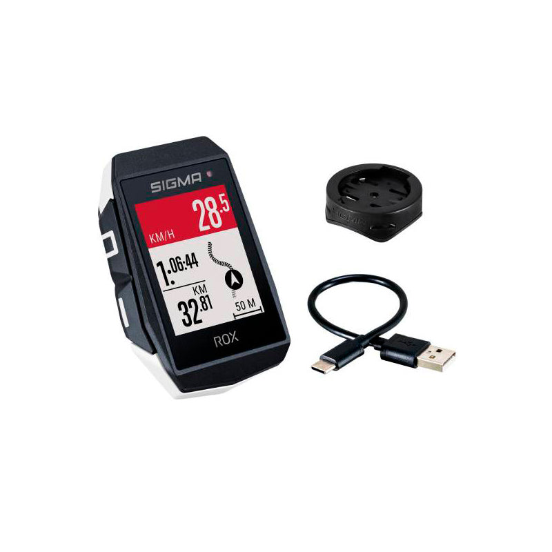 Compteur GPS Sigma ROX 11.1 EVO blanc - 150+ fonctions