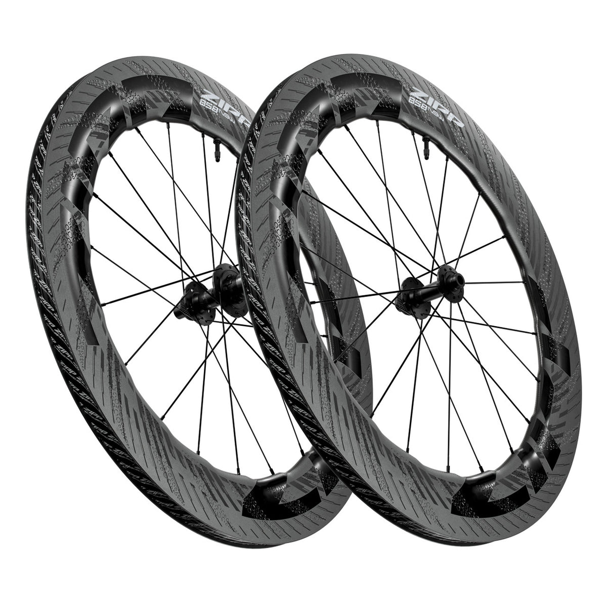 NEW Paire de roues ZIPP 858 NSW ZR1SL 12V XDR OU HG 12V 2025