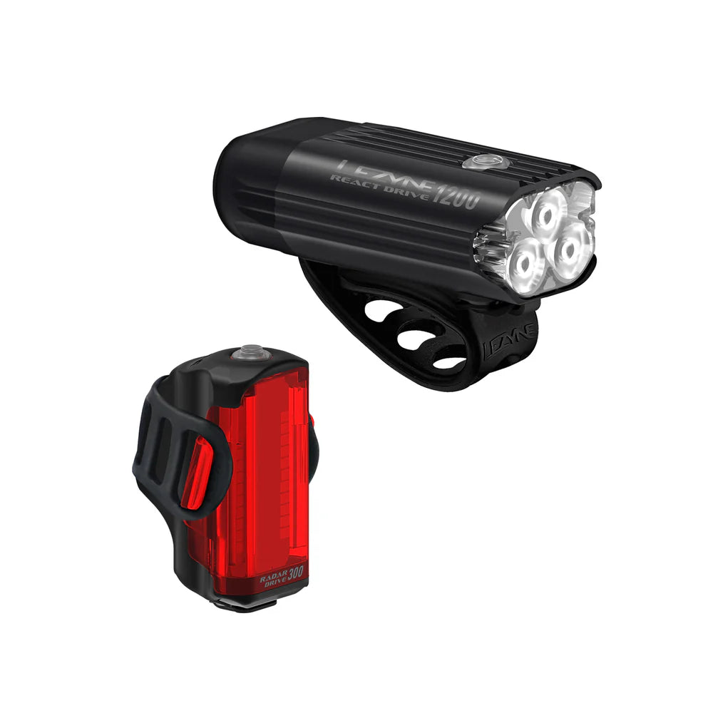 Lezyne Radar React System – pack éclairage vélo avant et arrière avec radar