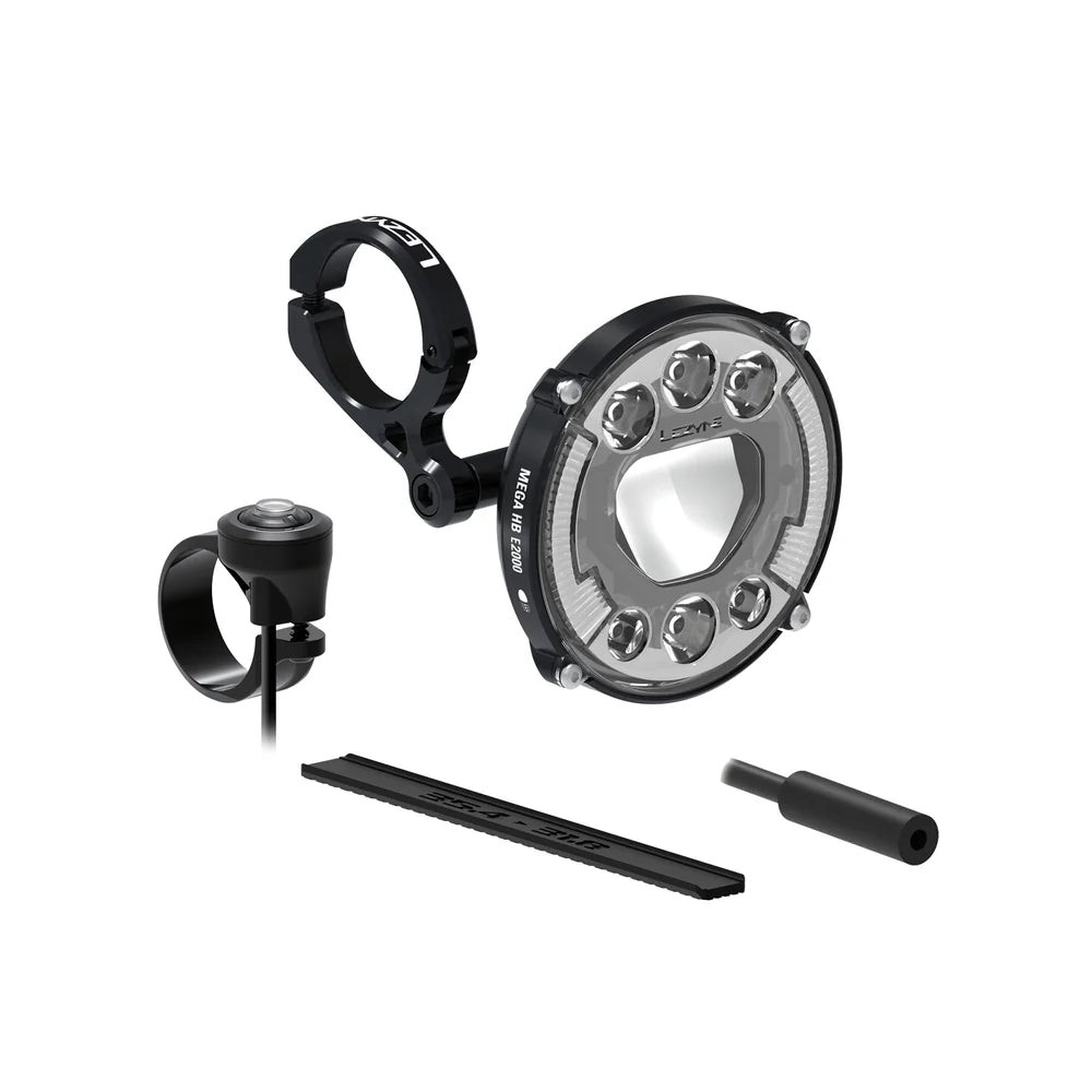 Lezyne Mega HB StVZO E2000 – éclairage avant VAE 2000 lm Bosch BES3