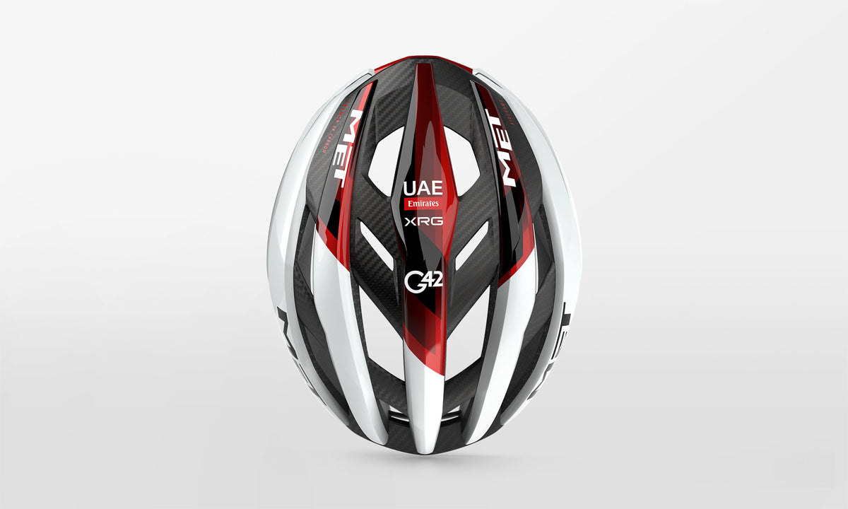 Casque Met Trenta 3K Carbon UAE Team Emirates XRG 2026 – Édition Limitée
