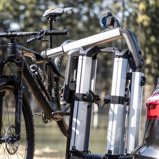 XLC VC-C07 PORTE-VÉLOS ALMADA WORK-E XTRA LED 2 EN 1 PLIANT