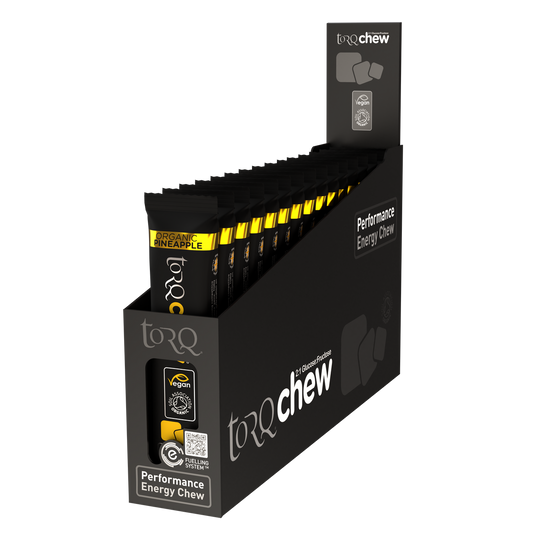 TORQ BARRE ENERGY CHEW ANANAS (PACK DE 15 BARRES)
