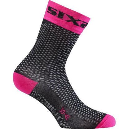 Chaussettes Sixs Short S Carbon light 4 couleurs