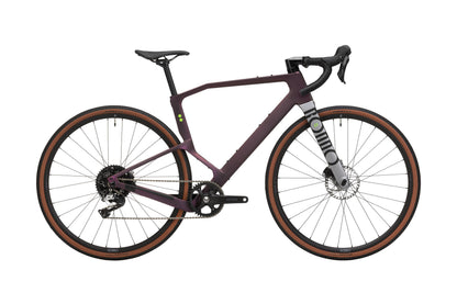 Rondo Ruut CF2 Aubergine / Silver — Vélo Gravel Carbone