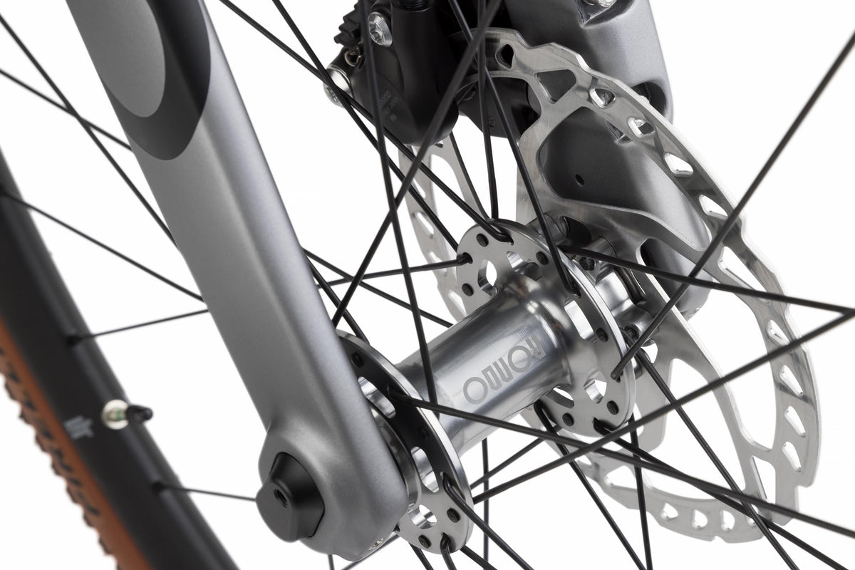 Rondo Ruut CF2 Aubergine / Silver — Vélo Gravel Carbone
