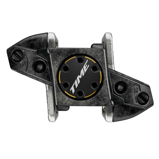 PÉDALES TIME XC 12 AXE TITANE CARBON/OR + CALES ATAC 13°/17° B1 2024 dispo le 16.09.24
