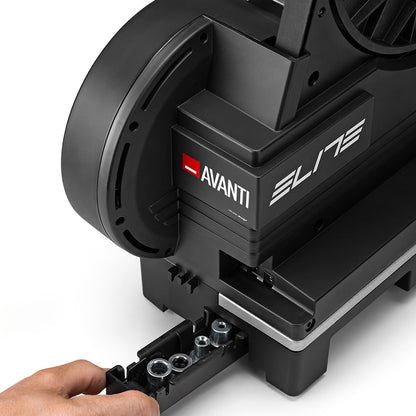 Home trainer connecté Elite Avanti avec Zwift Cog & Click