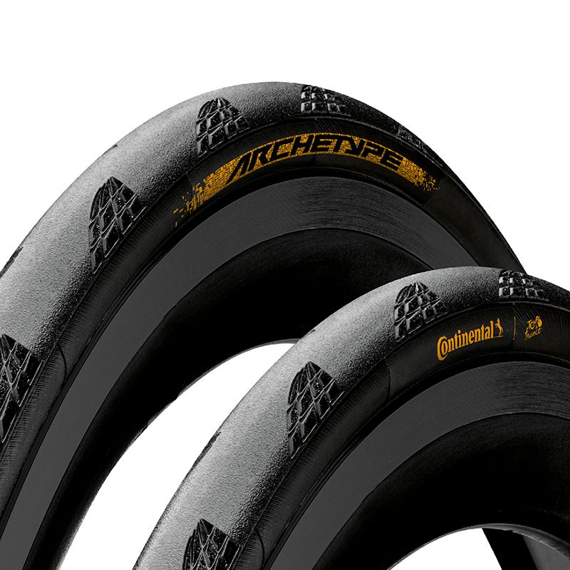 PNEU CONTINENTAL ARCHETYPE TDFLTD25 700x30C TUBELESS READY SOUPLE NOIR 30-622