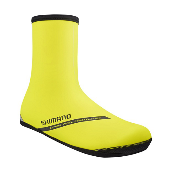Couvre-Chaussures Hiver SHIMANO DUAL ROUTE -VTT  CR Jaune néon