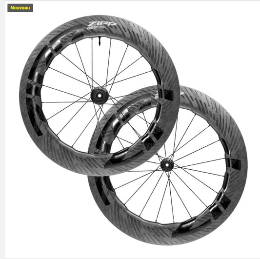 NEW Paire de roues ZIPP 858 NSW ZR1SL 12V XDR OU HG 12V 2025