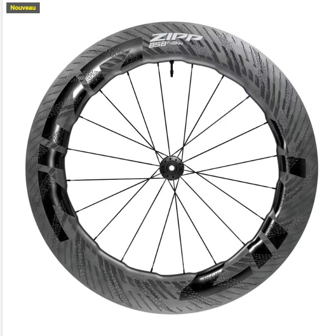 NEW Paire de roues ZIPP 858 NSW ZR1SL 12V XDR OU HG 12V 2025