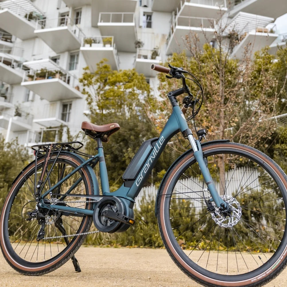 Granville E-Urban 10 bleu vélo électrique Bosch 500 Wh taille M