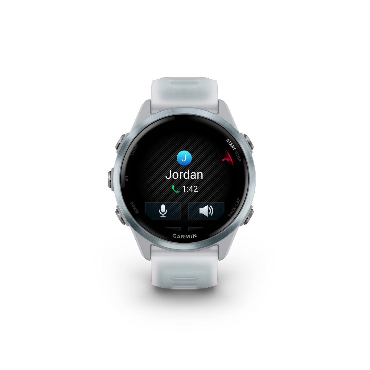 NEW  Forerunner 570 - 42mm Aluminium bleu ciel avec bracelet blanc translucide/bleu ciel