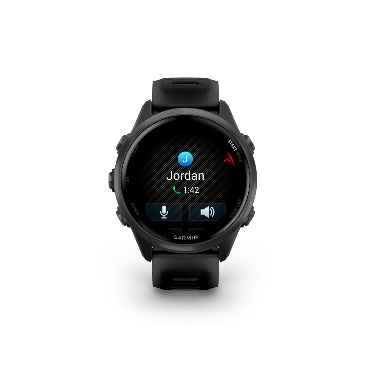 NEW Forerunner 570 - 42mm Aluminium Slate avec bracelet noir translucide/noir