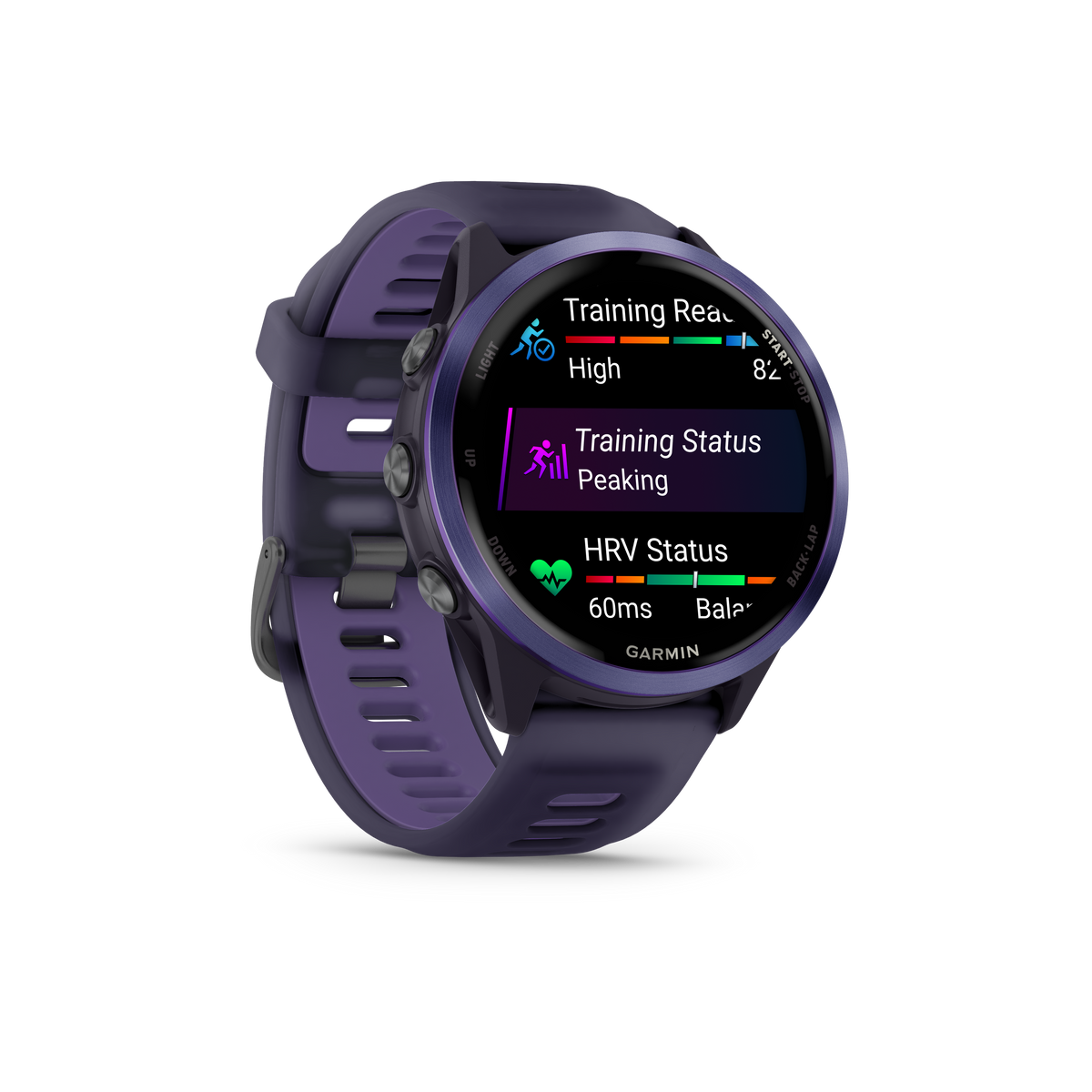 NEW Forerunner 570 - 47mm Aluminium indigo avec bracelet violet translucide/Indigo