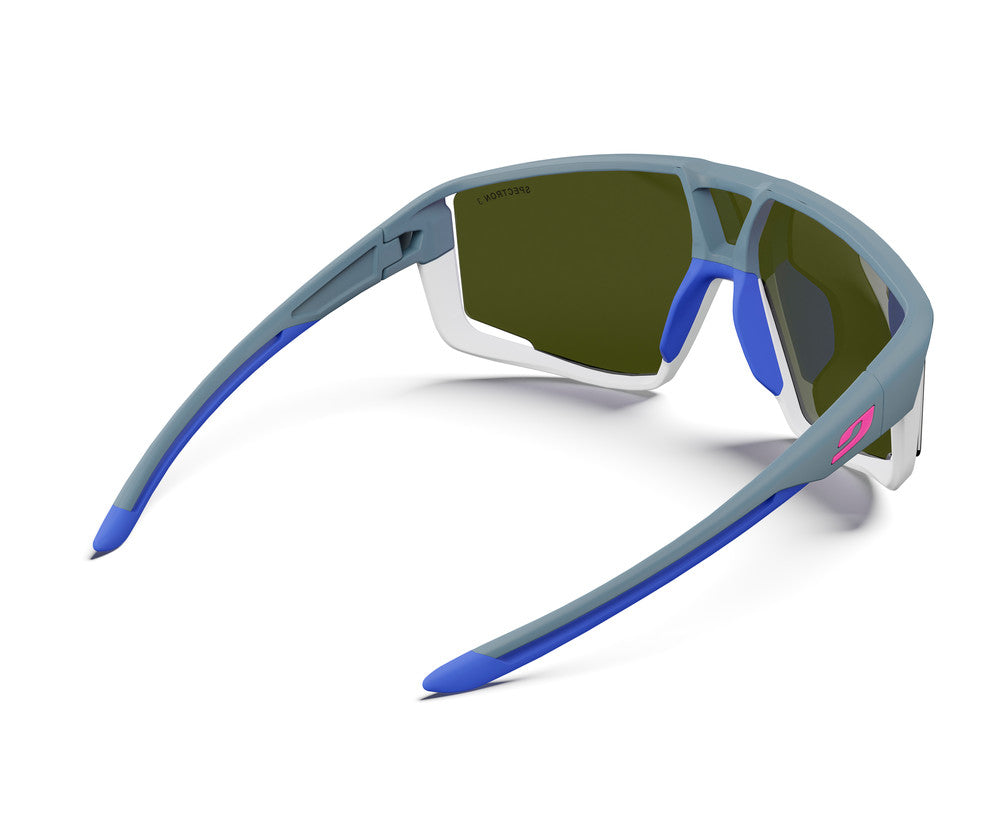 Lunettes vélo Julbo Fury Gris Foncé / Gris Clair / Bleu - Spectron 3  2025