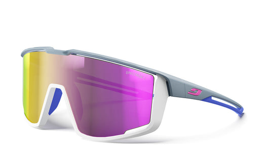 Lunettes vélo Julbo Fury Gris Foncé / Gris Clair / Bleu - Spectron 3  2025