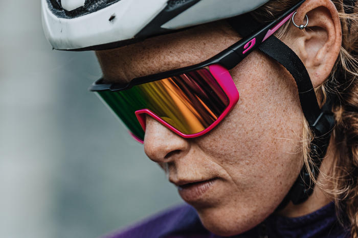 Lunettes vélo Julbo Fury  Noir / Rose - Spectron 3
