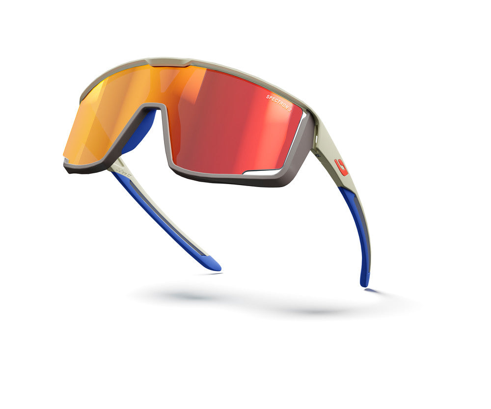 Lunettes vélo Julbo Fury  Marron Clair / Marron / Bleu - Spectron 3  2025
