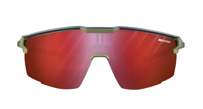 Lunettes  photochromiques Julbo Ultimate Gris Foncé / Vert Army - REACTIV 0-3 High Contrast 2025