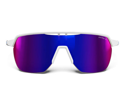 Lunettes vélo Julbo Frequency Groupama-FDJ Blanc / Bleu – Spectron HD 3