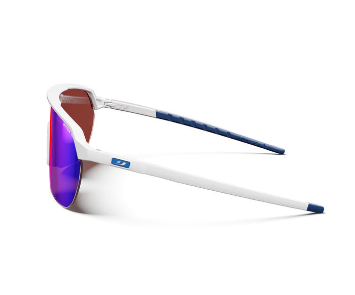 Lunettes vélo Julbo Frequency Groupama-FDJ Blanc / Bleu – Spectron HD 3