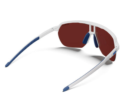 Lunettes vélo Julbo Frequency Groupama-FDJ Blanc / Bleu – Spectron HD 3