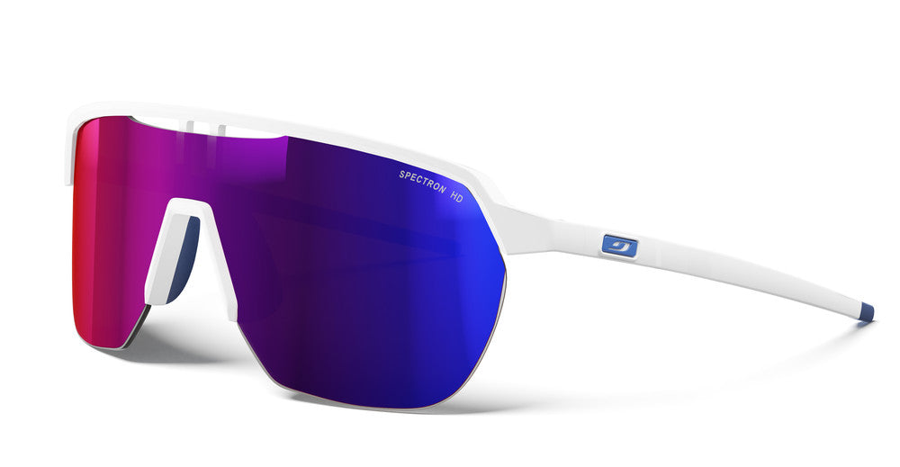 Lunettes vélo Julbo Frequency Groupama-FDJ Blanc / Bleu – Spectron HD 3