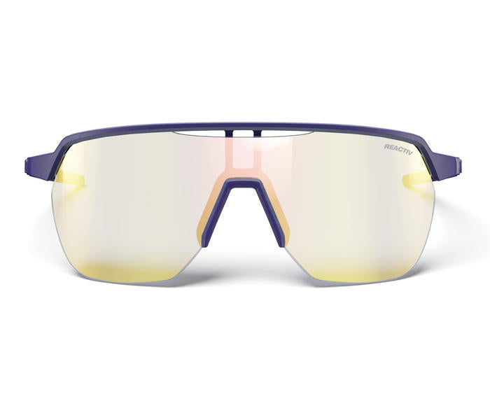 Lunettes vélo photochromiques Julbo Frequency Violet Foncé – REACTIV 1-3 Light Amplifier