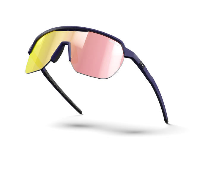 Lunettes vélo photochromiques Julbo Frequency Violet Foncé – REACTIV 1-3 Light Amplifier