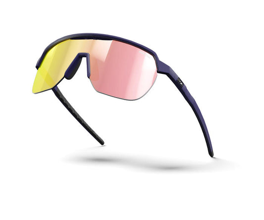 Lunettes vélo photochromiques Julbo Frequency Violet Foncé – REACTIV 1-3 Light Amplifier