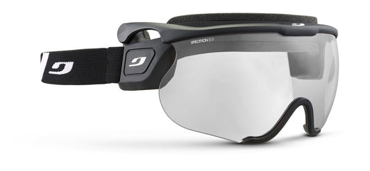 SNIPER EVO  L  Noir / Noir - Ecrans Spectron Interchangeables