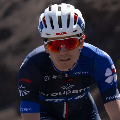 Casque vélo route Julbo Finisher EVO Blanc Groupama FDJ Mips 2025