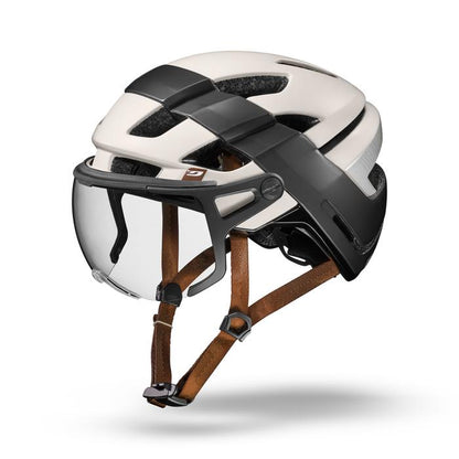 Casque vélo urbain  Julbo Itineraire Evo Beige / Noir - REACTIV 0-3