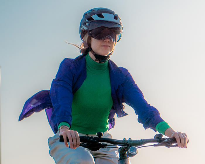 Casque vélo urbain  Julbo Itineraire Evo Beige / Noir - REACTIV 0-3