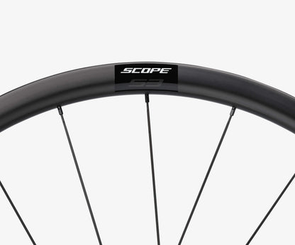 Paire de Roues SCOPE SPORT 30 DISC à Pneus (Center Lock)