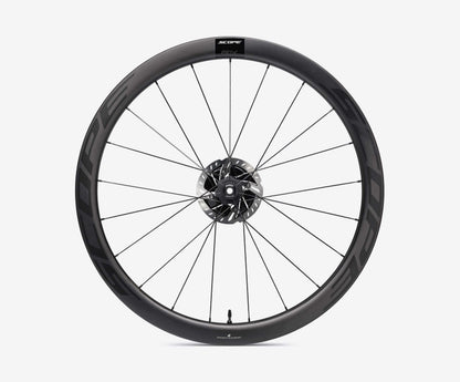 Paire de Roues SCOPE NOIR   RACE 45  DISC à Pneus (Center Lock)