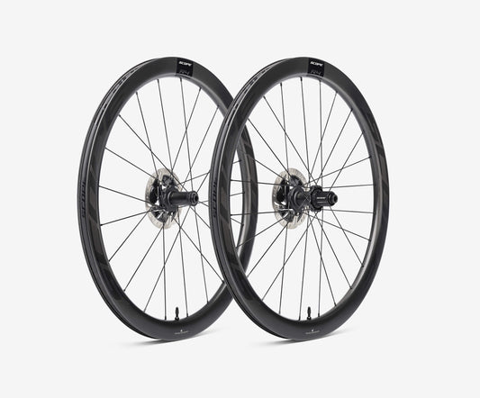 Paire de Roues SCOPE NOIR   RACE 45  DISC à Pneus (Center Lock)