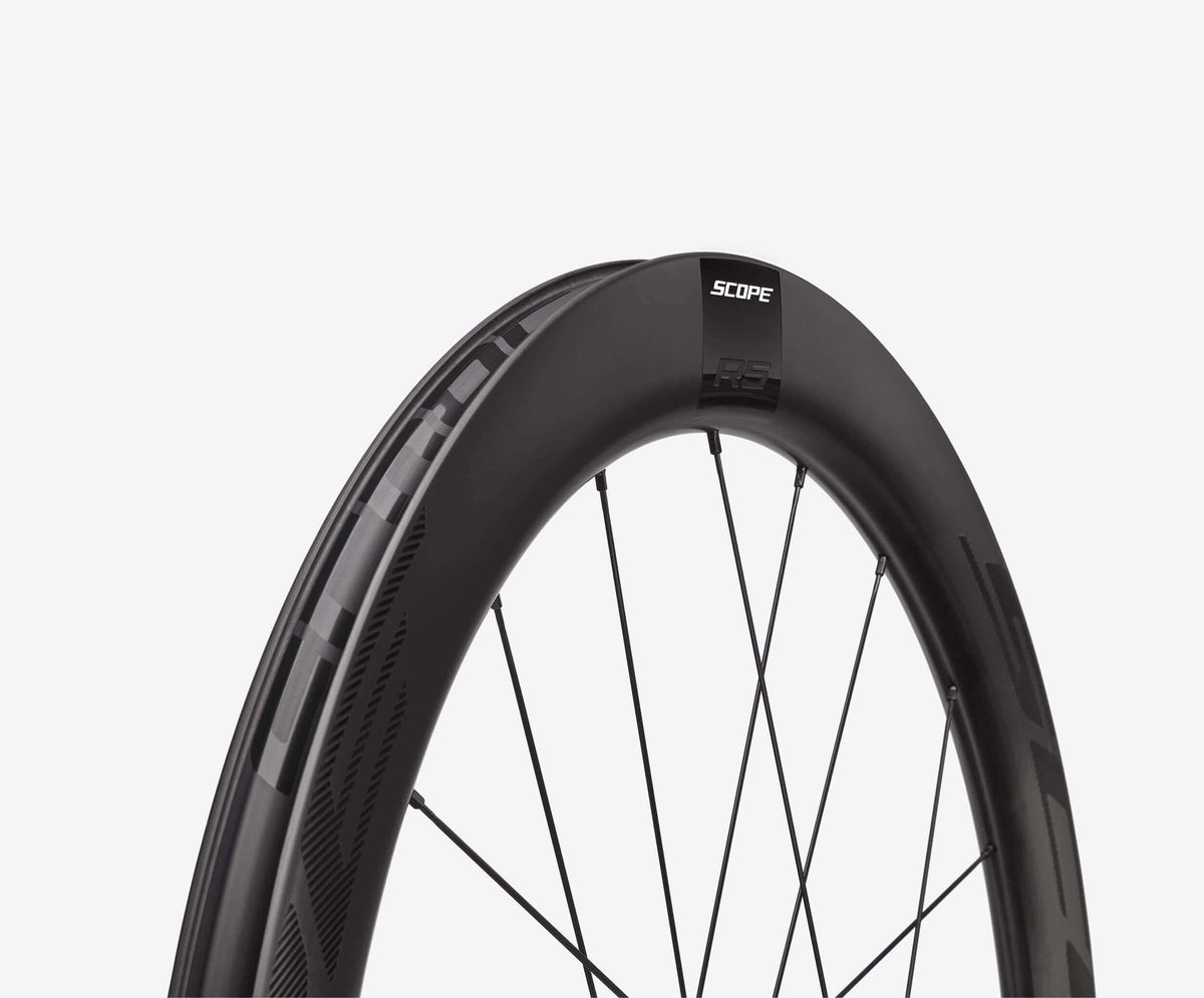 Paire de Roues SCOPE NOIR  RACE 57  DISC à Pneus (Center Lock)
