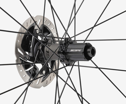 Paire de Roues SCOPE SPORT 30 DISC à Pneus (Center Lock)