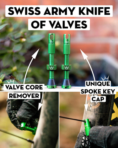 Valves Tubeless Peaty's MK2 Chris King 60mm